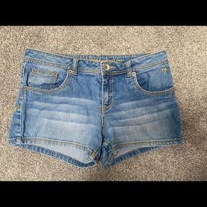 Justice Blue Denim Shorts